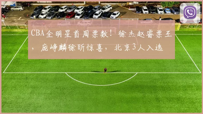 CBA全明星首周票数！徐杰赵睿票王，庞峥麟徐昕惊喜，北京3人入选