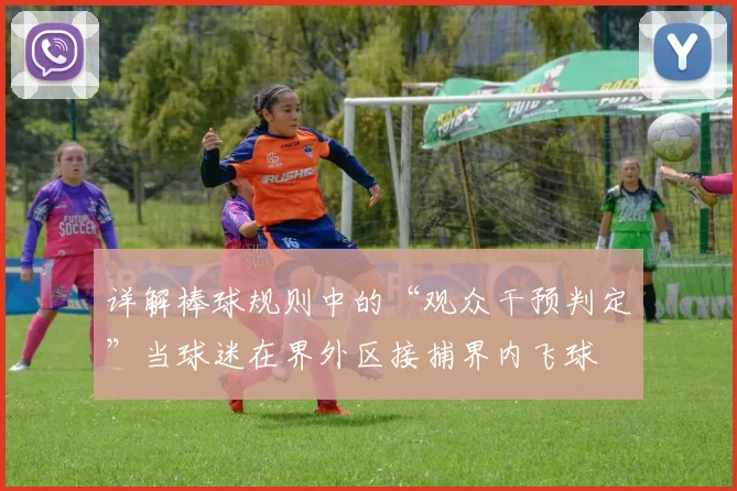 详解棒球规则中的“观众干预判定”当球迷在界外区接捕界内飞球