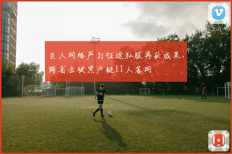 巨人网络严打征途私服再获成果，跨省击破黑产链11人落网